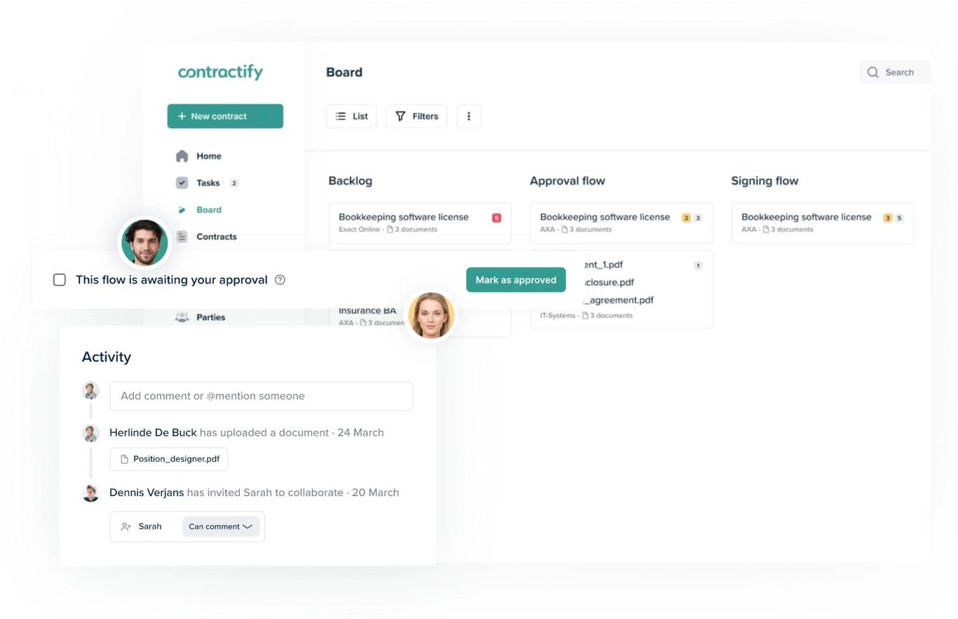 Contract management simplified through refactoring, not rewriting
